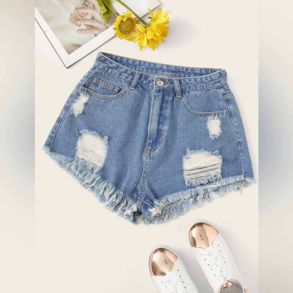 shein jean shorts